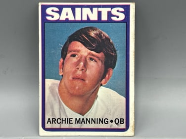 1972 Topps Archie Manning RC #55