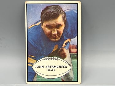 1953 Bowman John Kreamcheck SP RC #75
