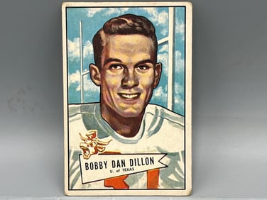 1952 Bowman Large Bobby Dan Dillon RC #98