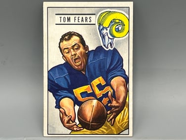 1951 Bowman Tom Fears #6