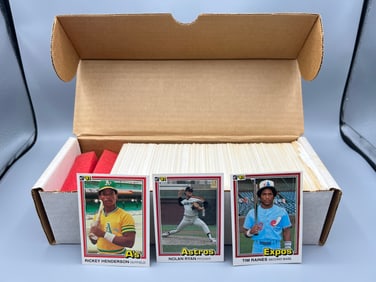 1981 Donruss Baseball Complete Set W/ Tim Raines RC