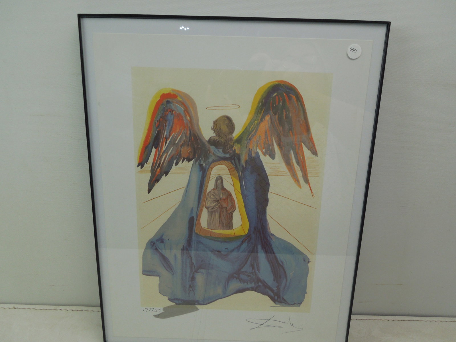 11" x 14" Salvador Dali Purified Dante # 17/ 750: 11" x 14" Salvador Dali Purified Dante # 17/ 750