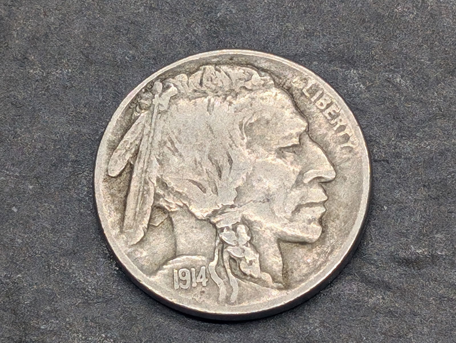 **NICE COIN - XF+** 1914-S Buffalo Nickel (1 of 2)
