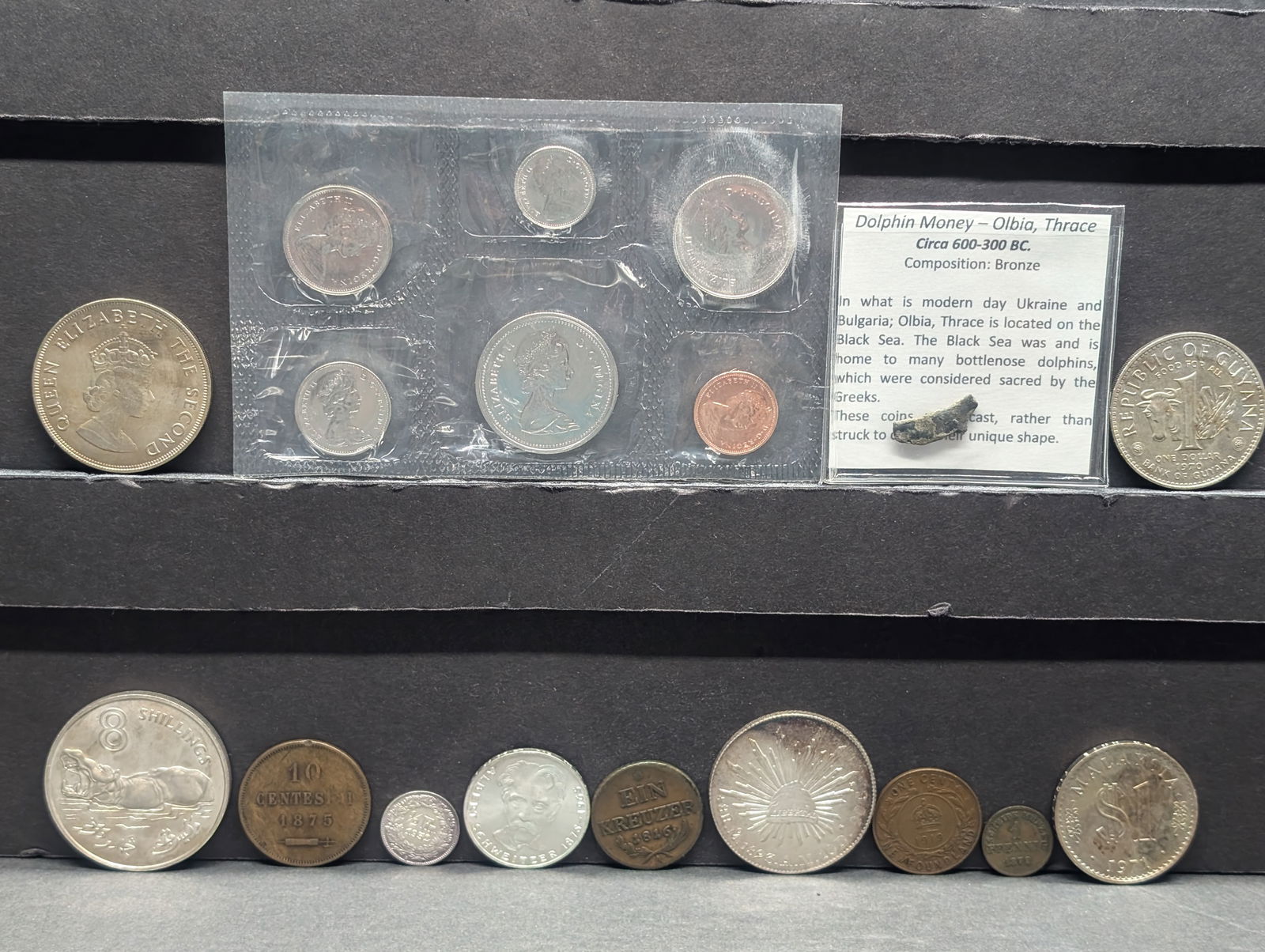 LARGE! Grab Bag of World Coins Including Silver (1 of 5)