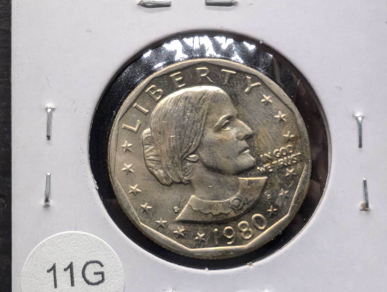 1980-S CH BU Susan B Anthony Dollar: 1980-S CH BU Susan B Anthony Dollar