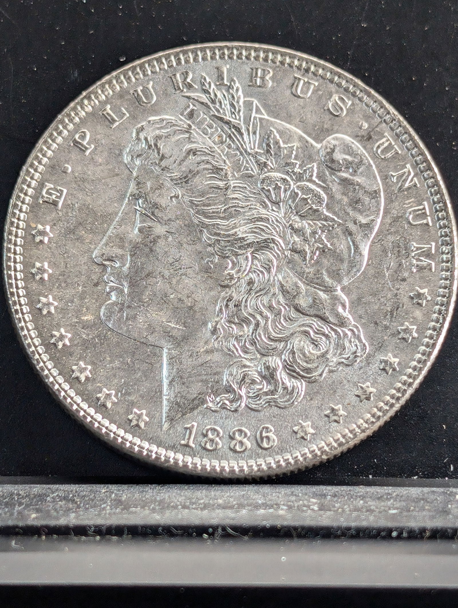 1886 Morgan Silver Dollar  CH BU (1 of 2)