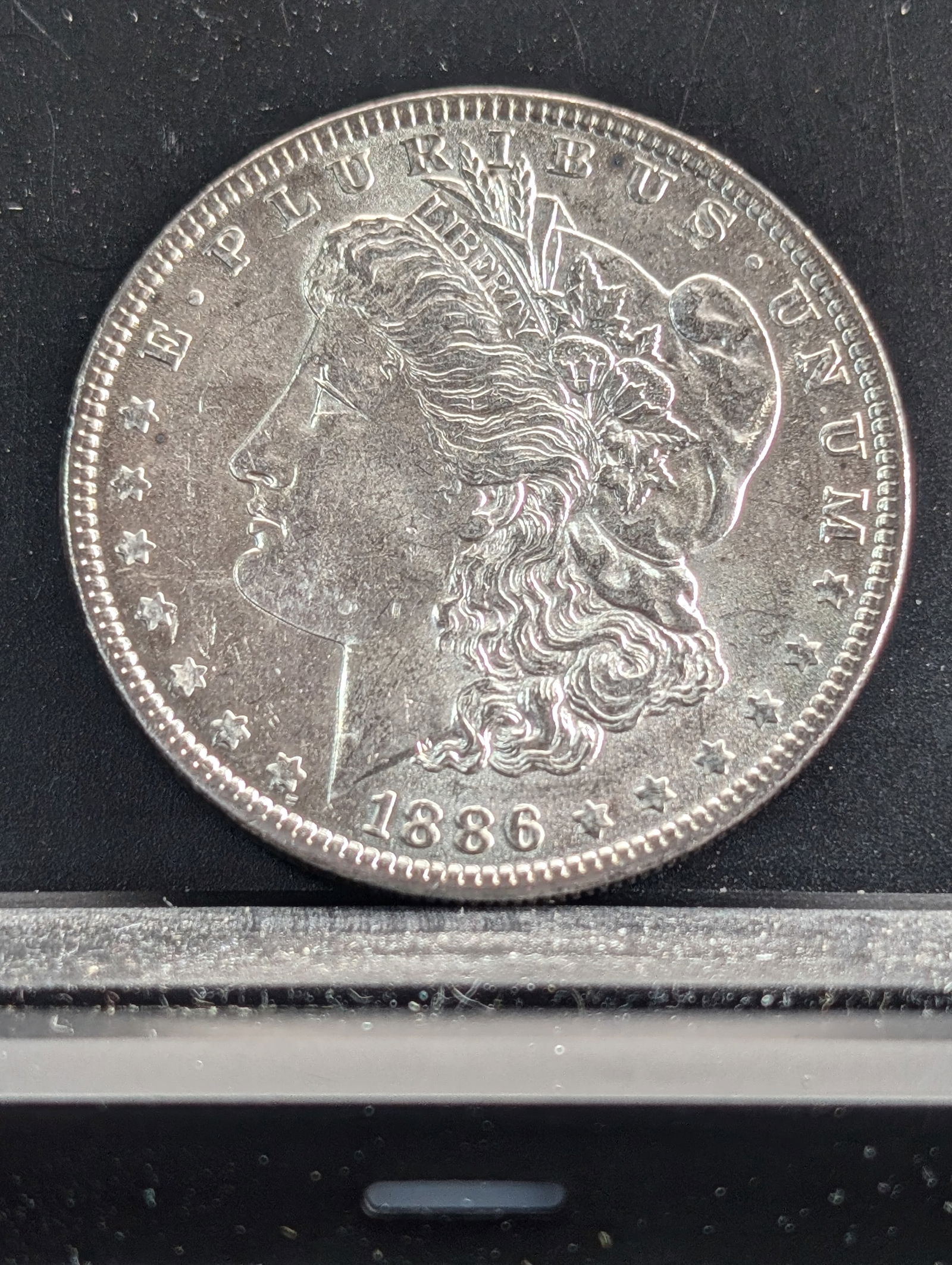 1886 Morgan Silver Dollar  CH BU (1 of 2)