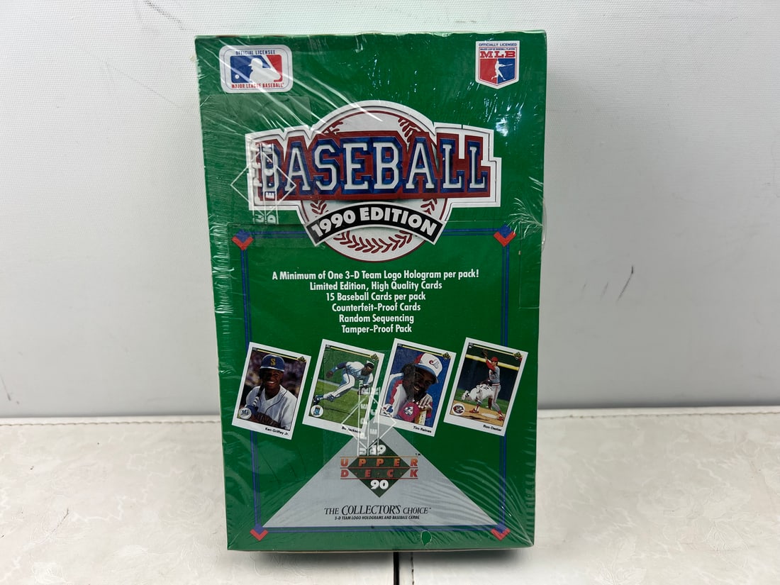 1990 Upper Deck Baseball Sealed Wax Box
