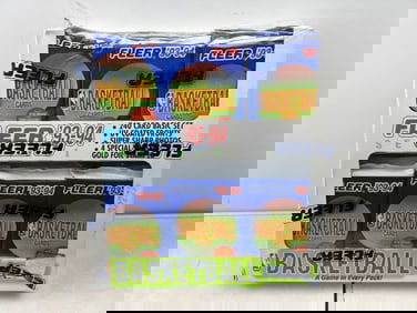 1993-94 Fleer Basketball Series 1 Sealed Jumbo Cello Wax Box