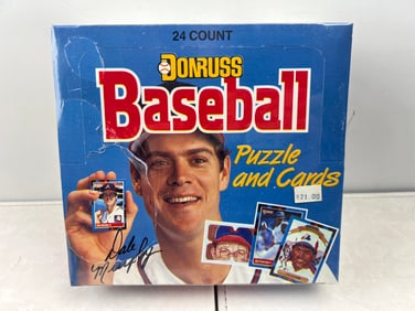 1988 Donruss Baseball Sealed Cello Pack Wax Box