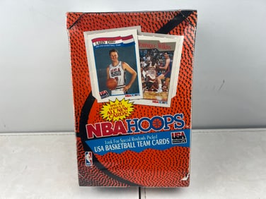 1991-92 Hoops Basketball Series 2 Sealed Wax Box