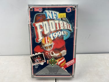 1991 Upper Deck Football Sealed Wax Box