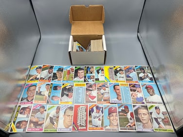 Lot of (150) 1966 Topps Baseball Cards - Varying Conditions