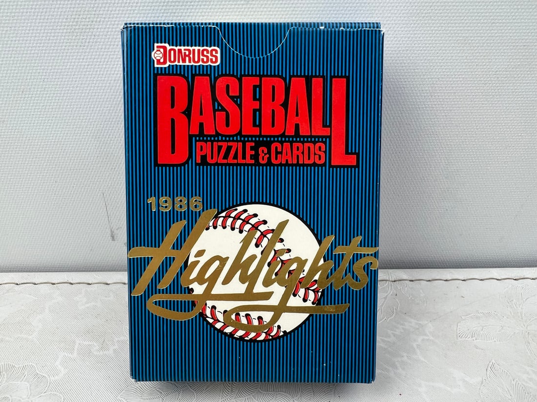 1986 Donruss Highlights Baseball Complete Sealed Set - Bo Jackson RC (1 of 2)
