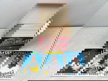 1986 Topps Traded Baseball Set W/ Jose Canseco RC, Bo Jackson RC, & Barry Bonds RC