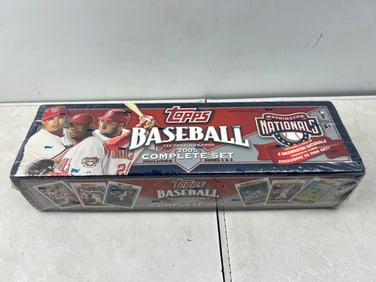 2005 Topps Baseball Complete Factory Sealed Set - Justin Verlander RC