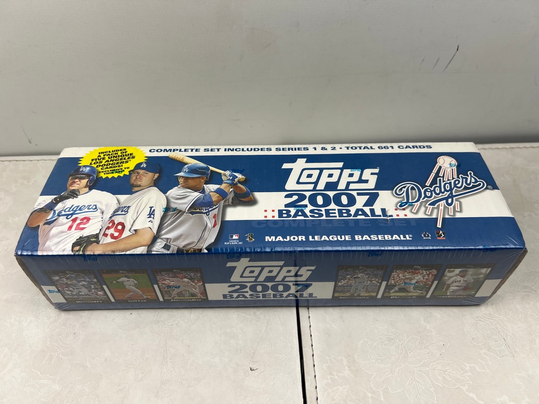 2007 Topps Baseball Complete Factory Sealed Set (1 of 2)