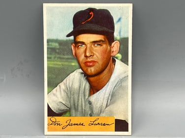 1954 Bowman Don Larsen RC #101
