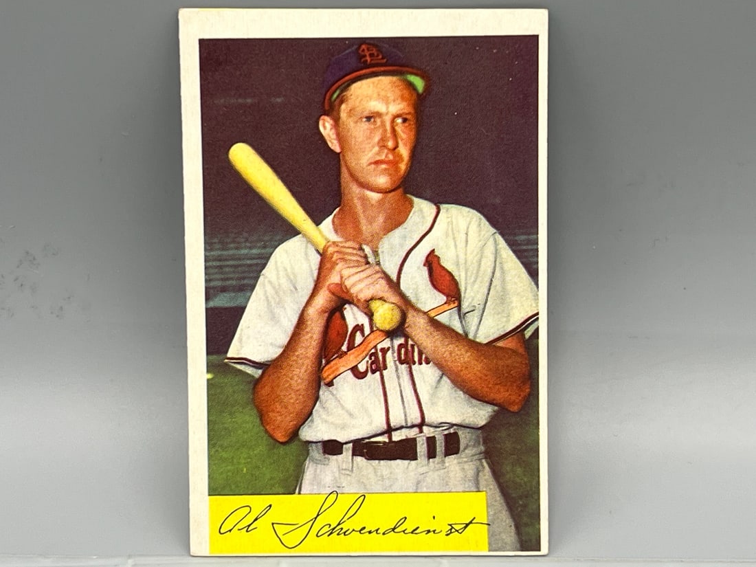 1954 Bowman Red Schoendienst #110: 1954 Bowman Red Schoendienst #110