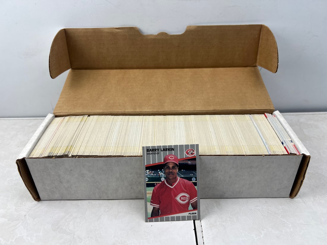 1989 Fleer Baseball Opened Factory Set - Out of Order - Ken Griffey Jr RC, Billy Ripken Black Box (1 of 3)
