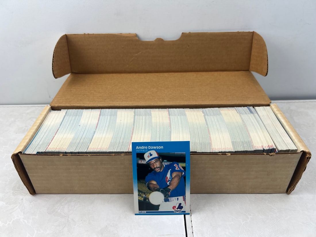 1987 Fleer Baseball Opened Factory Set - Out of Order - Rookies of Barry Bonds, Bo Jackson, Barry (1 of 3)