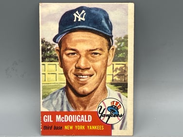 1953 Topps Gil McDougald #43