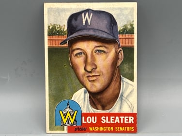 1953 Topps Lou Sleater High Number #224