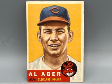 1953 Topps Al Aber High Number #233