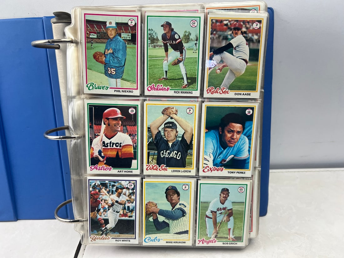 1978 Topps Baseball Complete Set In Binder W/ Eddie Murray RC, Jack Morris RC, Lou Whitaker RC, Paul (1 of 15)