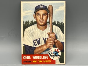 1953 Topps Gene Woodling High Number #264