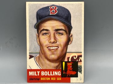 1953 Topps Milt Bolling High Number #280
