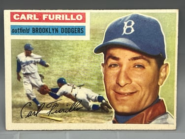 1956 Topps Carl Furillo #190
