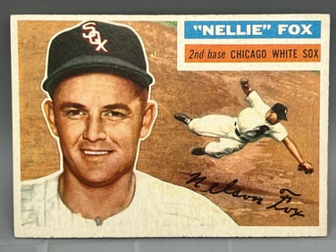 1956 Topps Nellie Fox #118