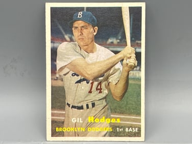 1957 Topps Gil Hodges #80