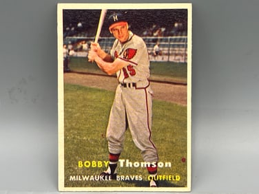 1957 Topps Bobby Thomson #262