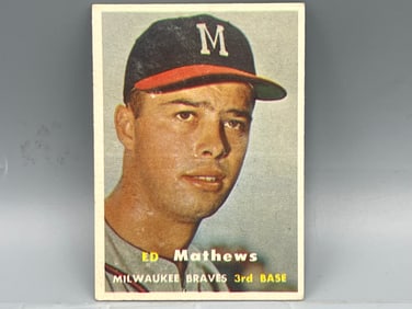1957 Topps Ed Mathews #250