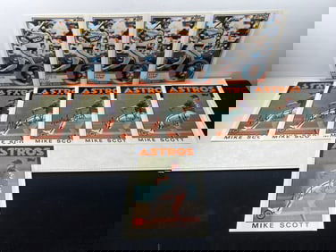 Lot of (11) Steve Kemp & Mike Scott Signed Photographs - No COA's