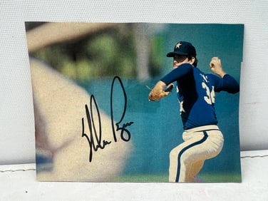 Nolan Ryan Houston Astros Signed Magzine Cutout - No COA