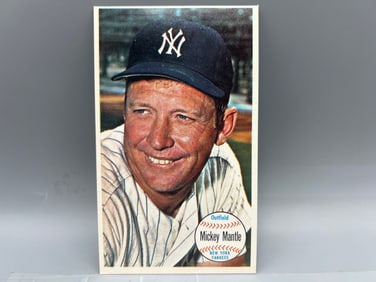 1964 Topps Giants Mickey Mantle #25