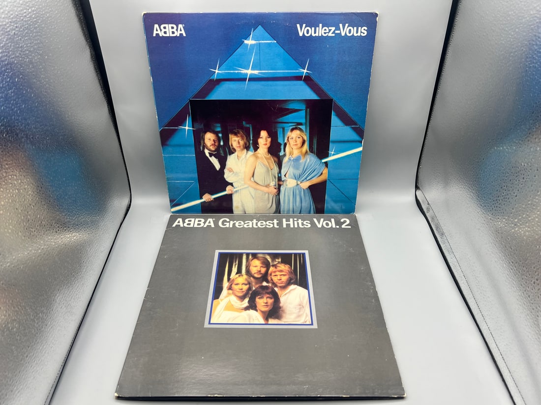 Abba (2 LP Lot): Voulez-Vous (1979); and Abba Greatest Hits Vol. 2 (1979), gatefold (1 of 13)