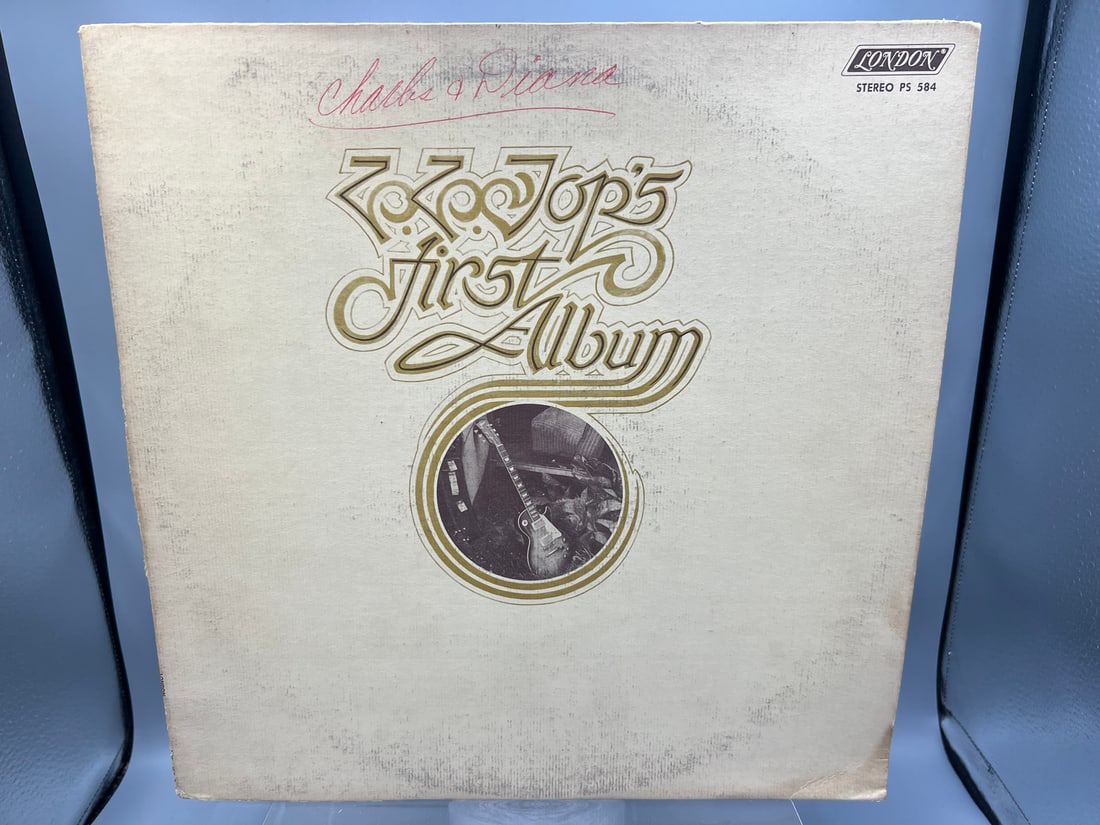 1971 ZZ Top's First Album Vinyl Album - PS 584 (1 of 7)