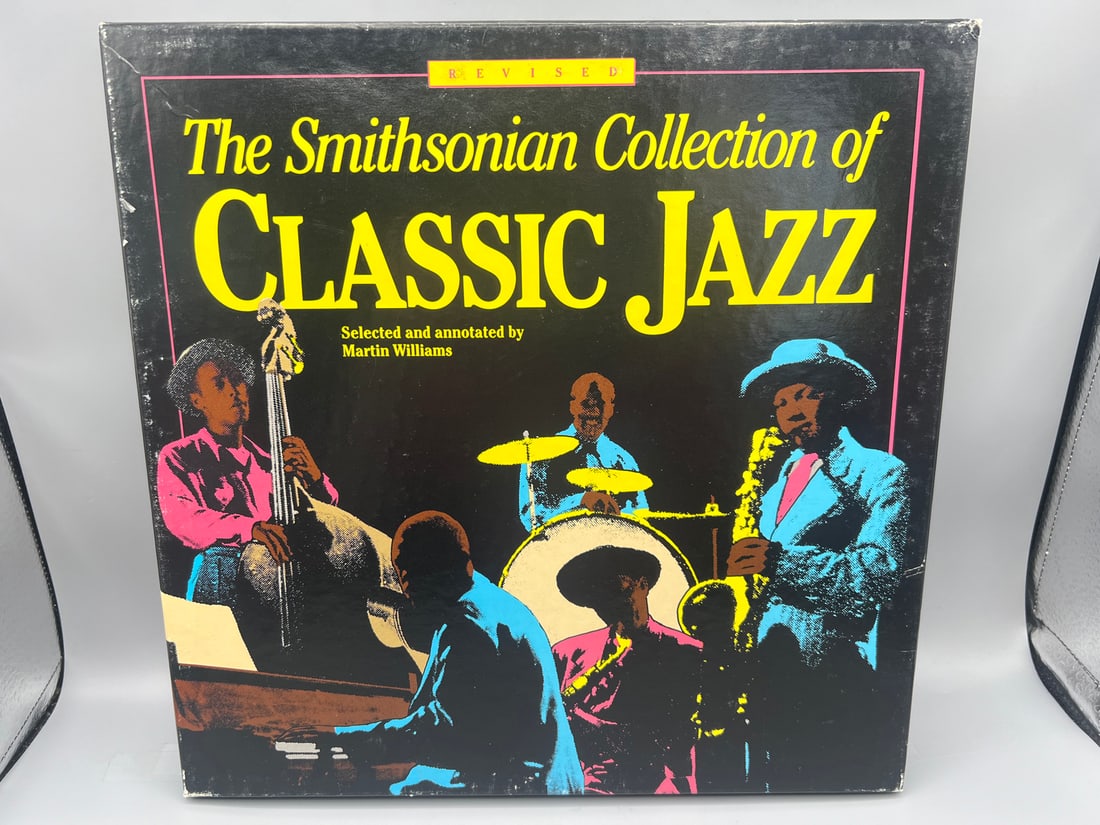 The Smithsonian Collection of Classic Jazz - 7 LP Revised Box Set (1987), includes 30+ artists (1 of 6)