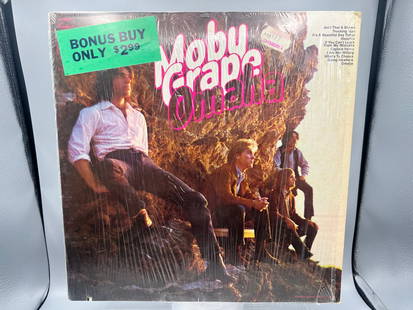 Moby Grape: Omaha (1973), reissue, in original shrink: Moby Grape: Omaha (1973), reissue, in original shrink