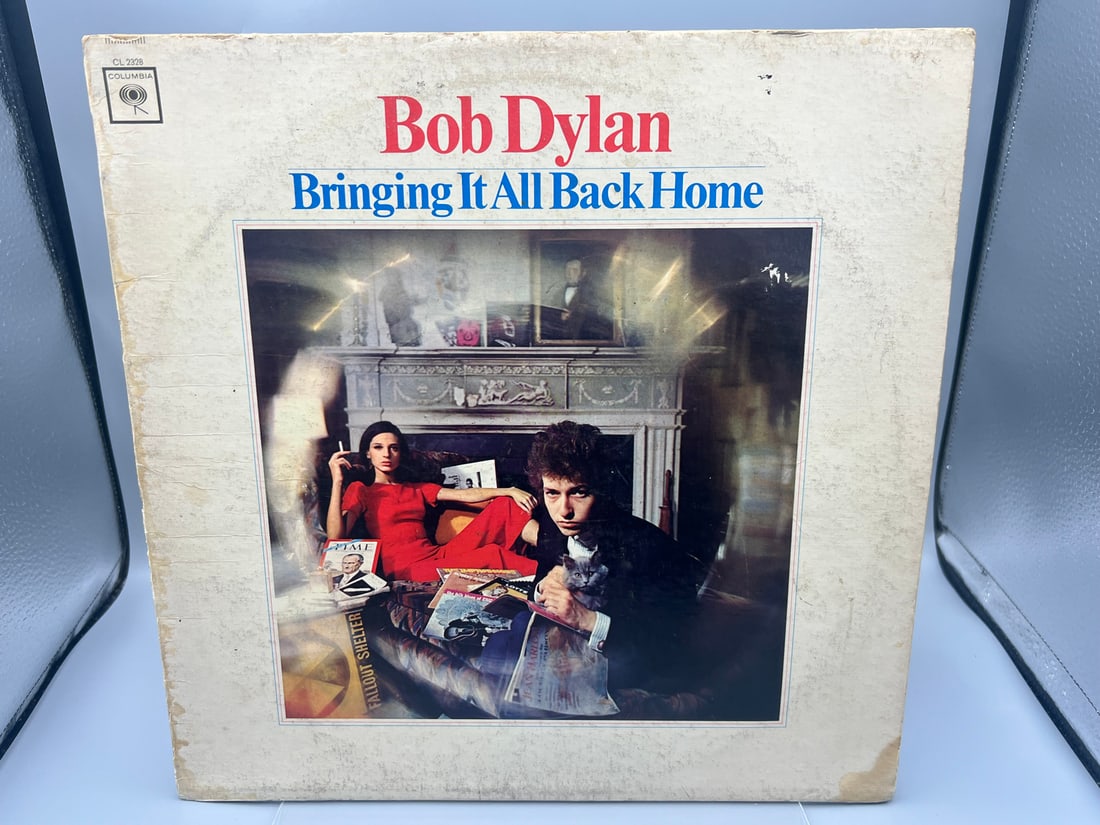 1965 Bob Dylan Bringing It All Back Home Vinyl Album - CL 2328: 1965 Bob Dylan Bringing It All Back Home Vinyl Album - CL 2328