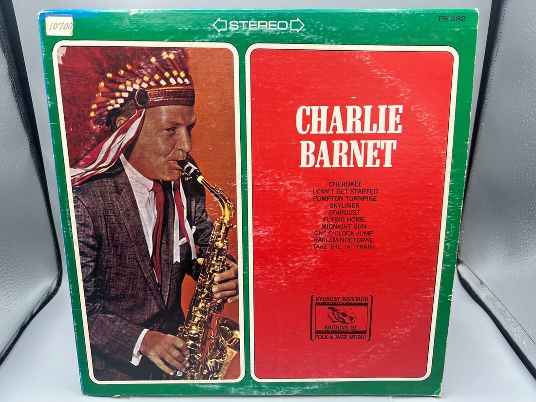 1973 Charlie Barnet Self Titled Vinyl Album - FS-282: 1973 Charlie Barnet Self Titled Vinyl Album - FS-282