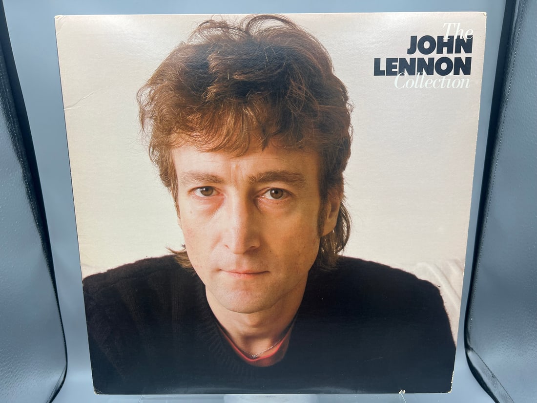 John Lennon: The John Lennon Collection (1982), promo notch in cover (1 of 4)