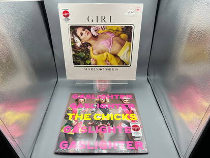 SEALED - Two (2) Record Lot: Maren Morris: Girl (2019), limited edition, opaque powder blue vinyl;: SEALED - Two (2) Record Lot: Maren Morris: Girl (2019), limited edition, opaque powder blue vinyl; and The Chicks: Gaslighter (2020), limited edition, neon magenta vinyl