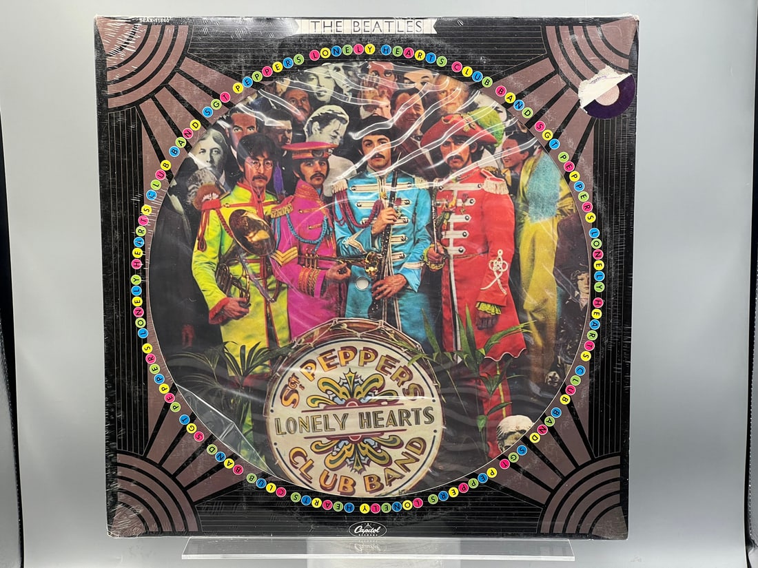 SEALED - The Beatles: Sgt. Peppers Lonely Hearts Club Band Picture Disc (1978), Limited Edition: SEALED - The Beatles: Sgt. Peppers Lonely Hearts Club Band Picture Disc (1978), Limited Edition