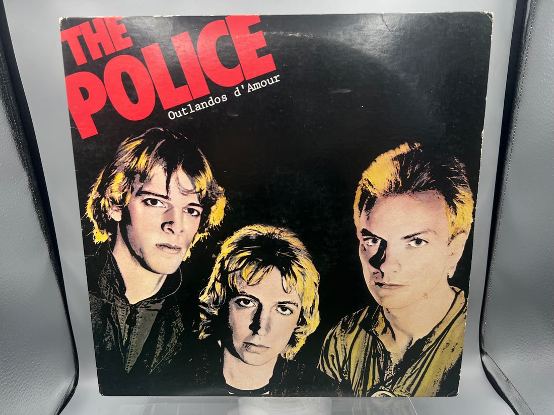 The Police: Outlandos d'Amour (1979), red logo cover: The Police: Outlandos d'Amour (1979), red logo cover