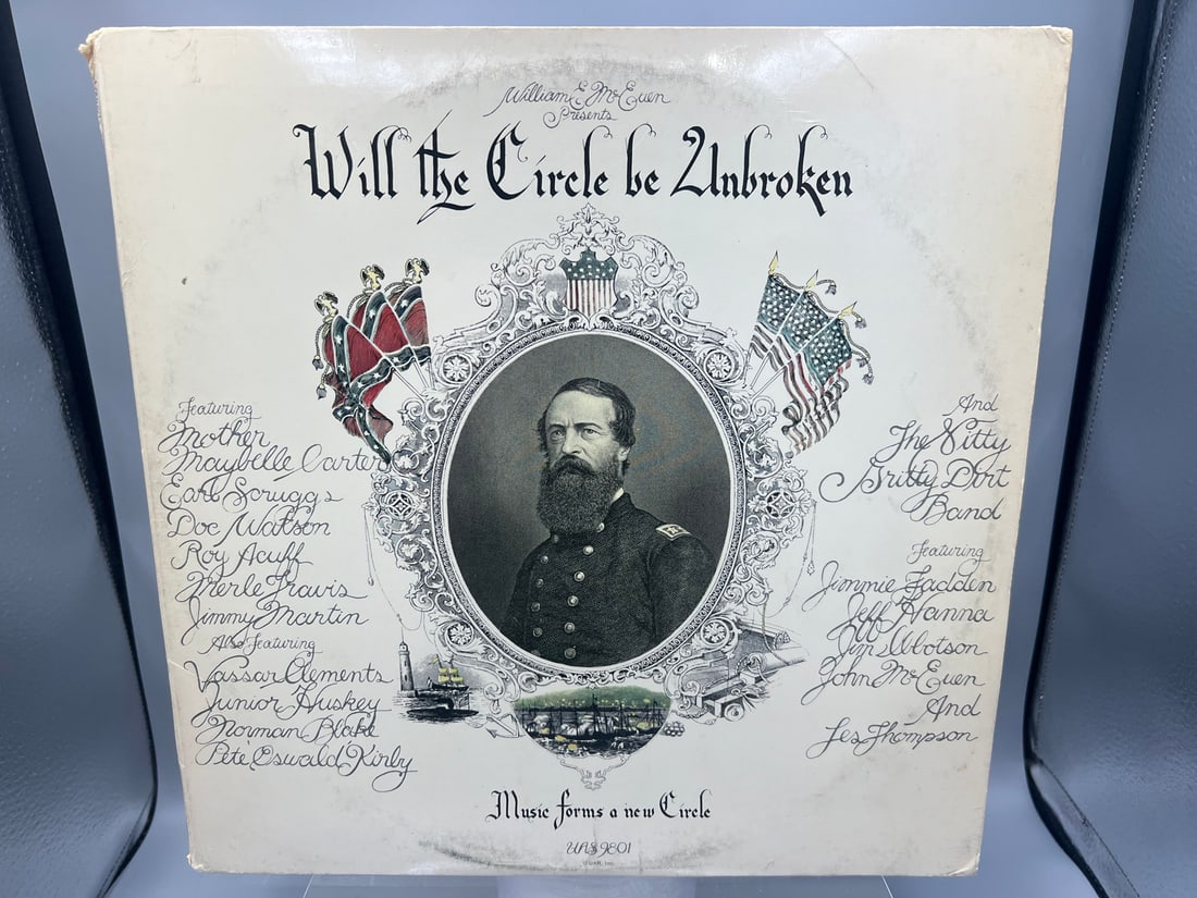 Nitty Gritty Dirt Band: Will the Circle Be Unbroken (1972), tri-fold/gatefold cover, 3 LPs, previous (1 of 11)